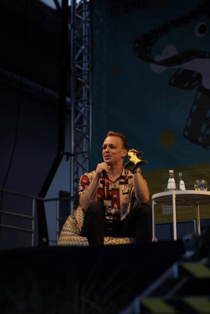 Filip Nowak i Syriusz - festiwalowy pies